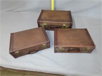 3 Pieces of Decorative Luggage