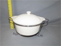 Covered Dish w/ Chafing Stand