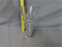 Clear Swirl Vase