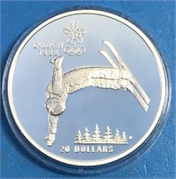 1988 $20 Proof SILVER Olympic Games