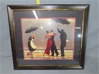 Dancing In The Rain Framed Picture