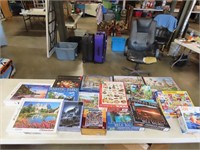 Large Lot of Puzzles