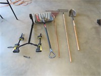 Yard Tool, Snow Shovel, Bike Rack Lot