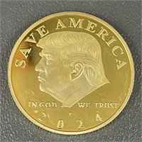 Trump 2024 Save America Coin