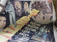 Vintage Wizard Of Oz Poster As is