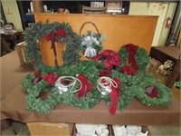 Lot of Christmas Wreaths