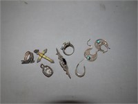 Lot of Misc Sterling Jewelry