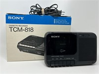 Sony TCM-818 Cassette Recorder Player Radio