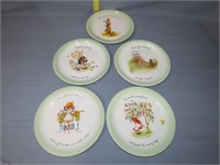 Lot of Holly Hobbie Plates