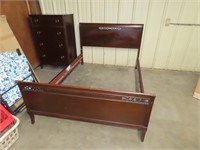 Mahogany Duncan Phyfe Double Bed