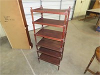 6 Tier Wood Shelf