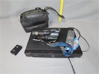 DVD Player & Sony Camcorder