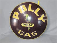 Large Polly Gas Metal Button