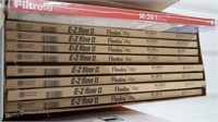 8 EZ-Flow Air Filters 14x24x1, Filtrete 14x24x1