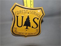 US Forestry Service Sign