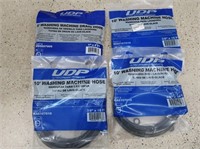 UDP Washing Machine Hose 3/8"x10', 1 Drain Hose
