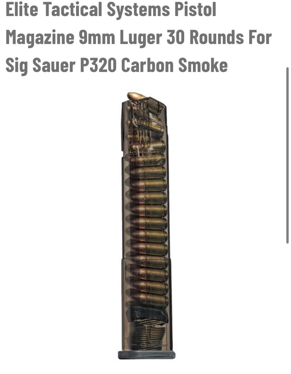 Sig Sauer P320 Carbon Smoke