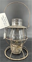 Antique Dietz B&M RR Lantern W B&M Etched Globe