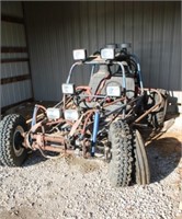 Two Seater Rail Buggy Rolling Chassis