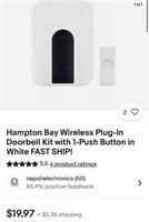 Hampton Bay Wireless Plug-In Doorbell Kit