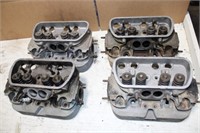 4 Volkswagen Dual Port Cylinder Heads (used)