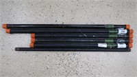 Threaded Black Pipe 3-3/4x24", 2-3/4x30",