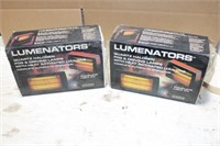 2 Lumenators Fog & Driving Lamps w/Heat Louvers