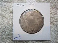 1906 Canada .50 cent (Worn)