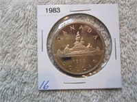 1983 Proof Canada dollar