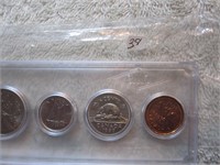 1989 Uncirculated set in hard plastic case