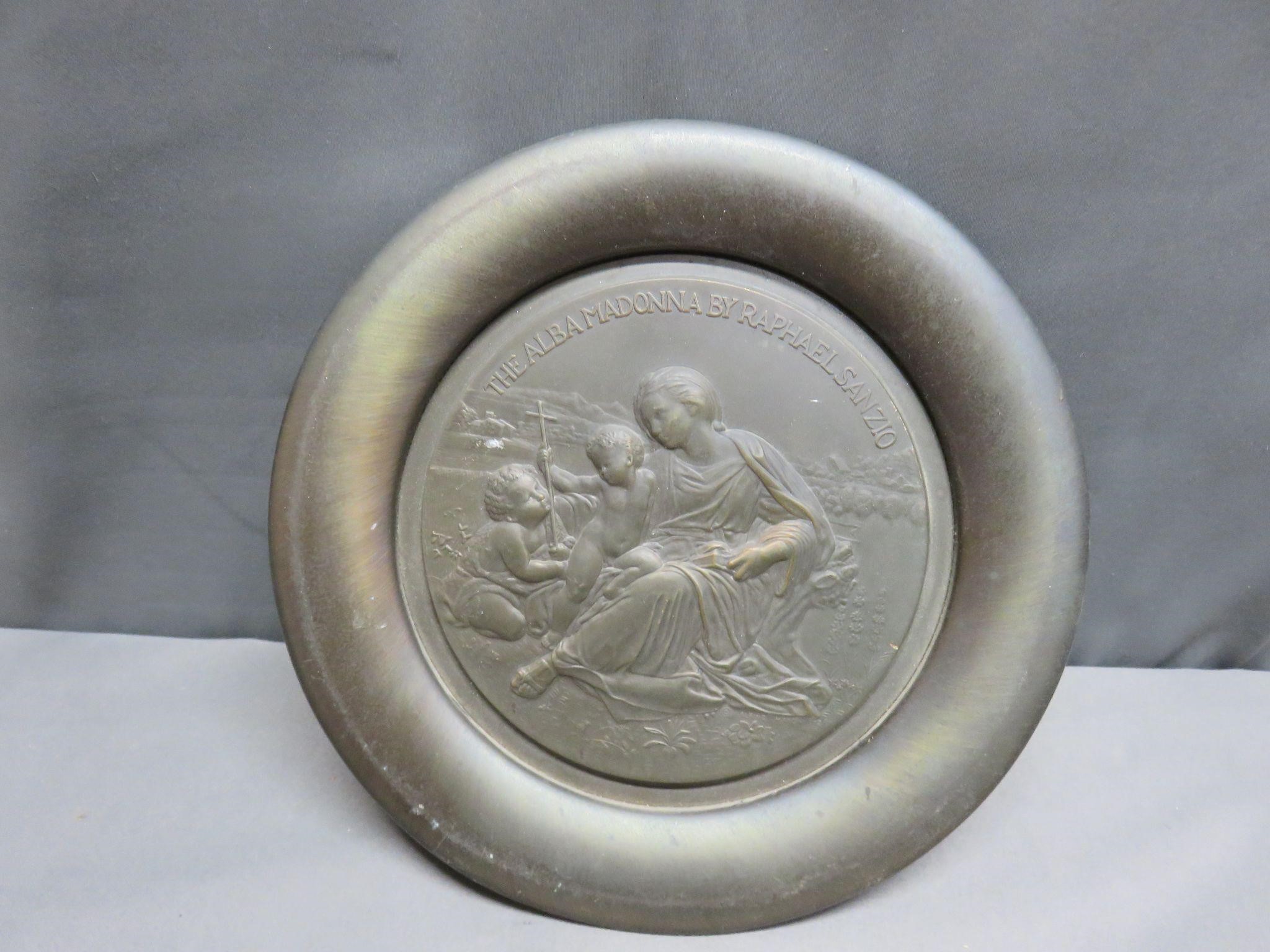 Metals Arts Company Alba Madonna Bronze Plate