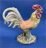 Ceramic Rooster 12”x12 1/4”x has a couple of