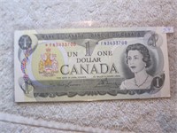 1973 $1 Lawson Bouey (FN3433700) Replacement