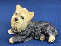 Ceramic Yorkshire Terrier 8”x 4 1/4”x 5 1/2”