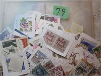 Hundreds of Sweden stamps