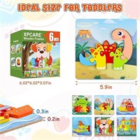 XPCARE Wooden Toddler Puzzles Ages 1-3