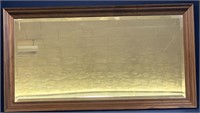 Rectangle Beveled wall mirror 33 1/4”x18 1/4”