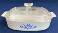 Corning Ware Blue Cornflower A-8-B casserole with