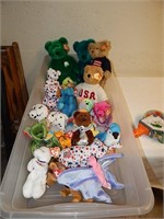 Lot of Beanie Babies large & Small
