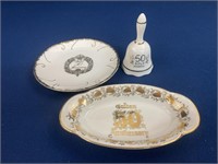 50th Anniversary Pickle/Relish tray, salad plate