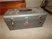 Vintage Craftsman Tool Box & Contents
