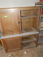 Antique Two Piece Cabinet