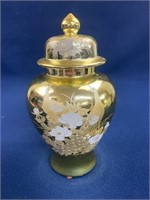 Vintage Porcelain 10" Japanese Gold Urn/Vase