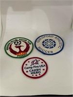 Vintage Assorted Soccer Patches