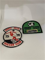 Vintage 70’s Soccer Patches