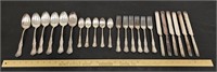 (23) Antique W.M. Rogers Silverware