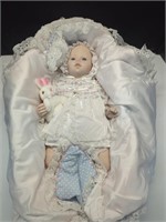Porcelain Doll  Danbury Mint "Bundle of Joy" from