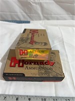 Two new boxes Hornady 358 Winchester