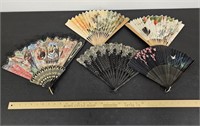 (5) Old Handheld Fans