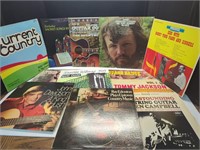 Vintage lot of Vinyl Country Albums